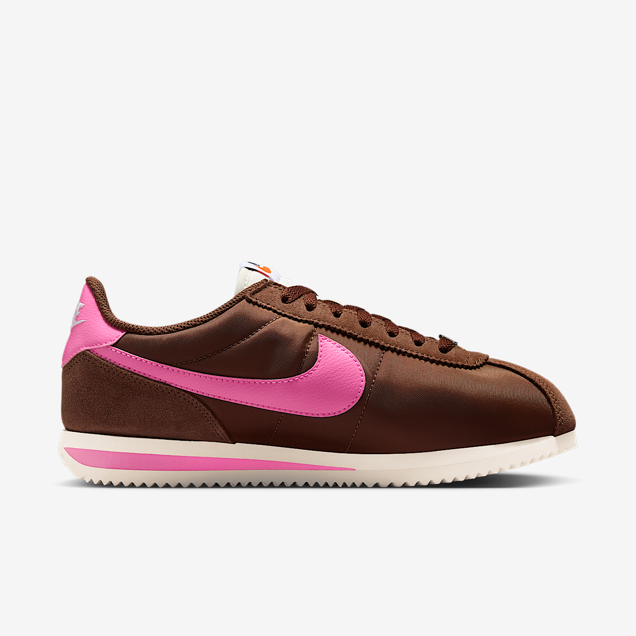 Nike Cortez sneaker Fauna Brown/Sail/Wit/Pink Spell