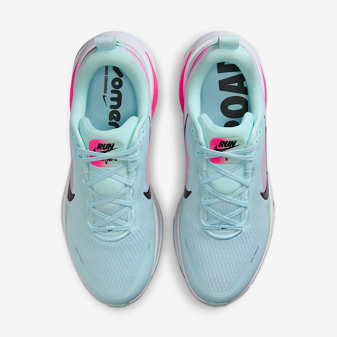 Nike Vomero sneaker Glacier Blue/Wit/Hyper Pink/Zwart