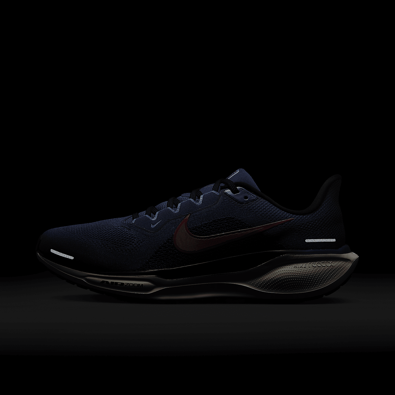 Nike Pegasus sneaker Astronomy Blue/Zwart/Baltic Blue/Hot Punch