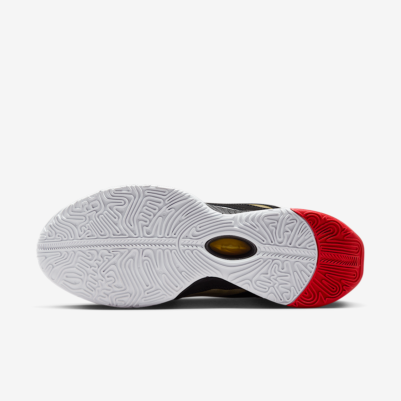 Nike LeBron sneaker Zwart/Fire Red/Metallic Gold/Wit