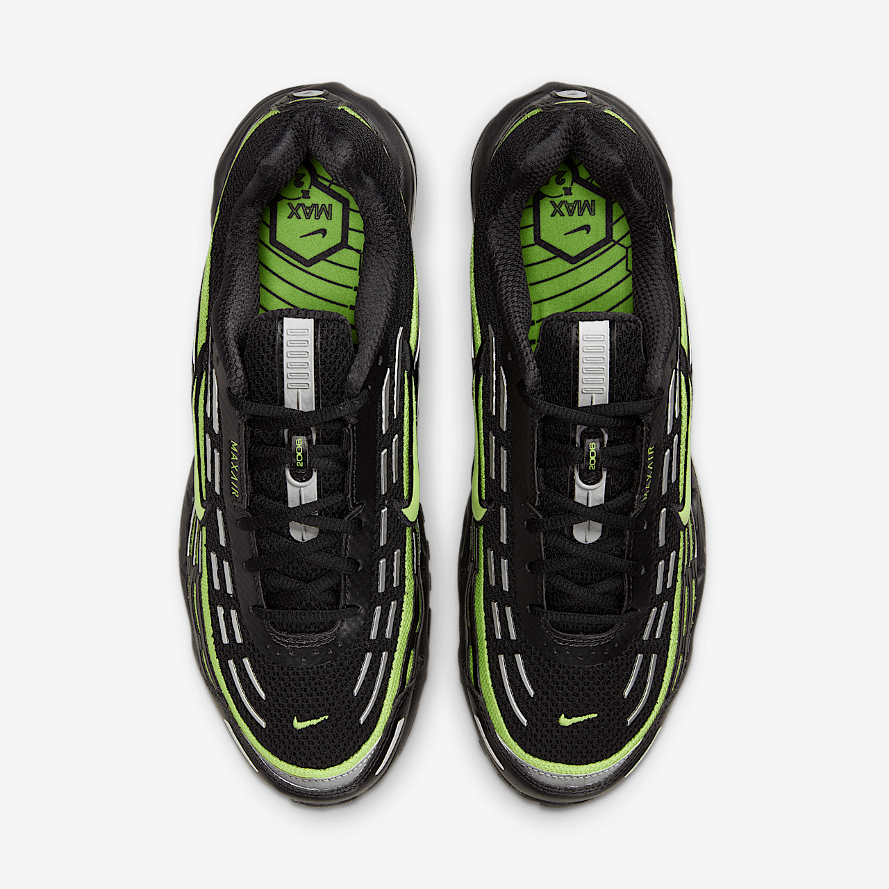 Nike Air Max sneaker Zwart/Zwart/Citron