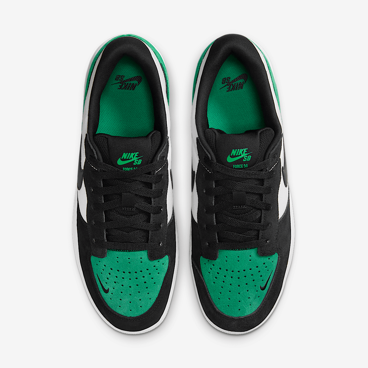 Nike  sneaker Wit/Stadium Green/Wit/Zwart