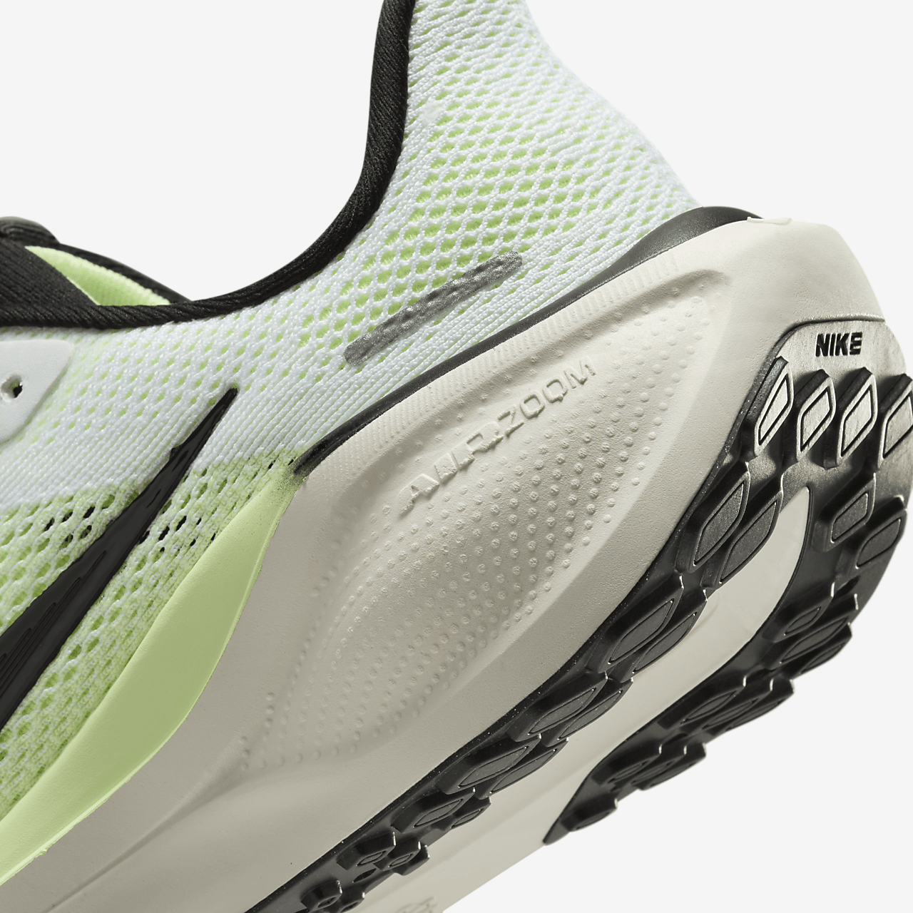 Nike Pegasus sneaker Wit/Barely Volt/Vintage Green/Zwart
