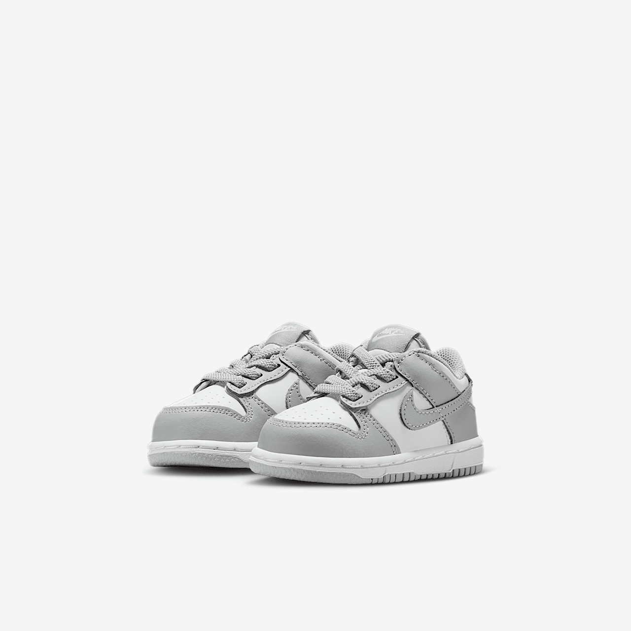 Nike Dunk Low sneaker Wit/Wit/Light Smoke Grey