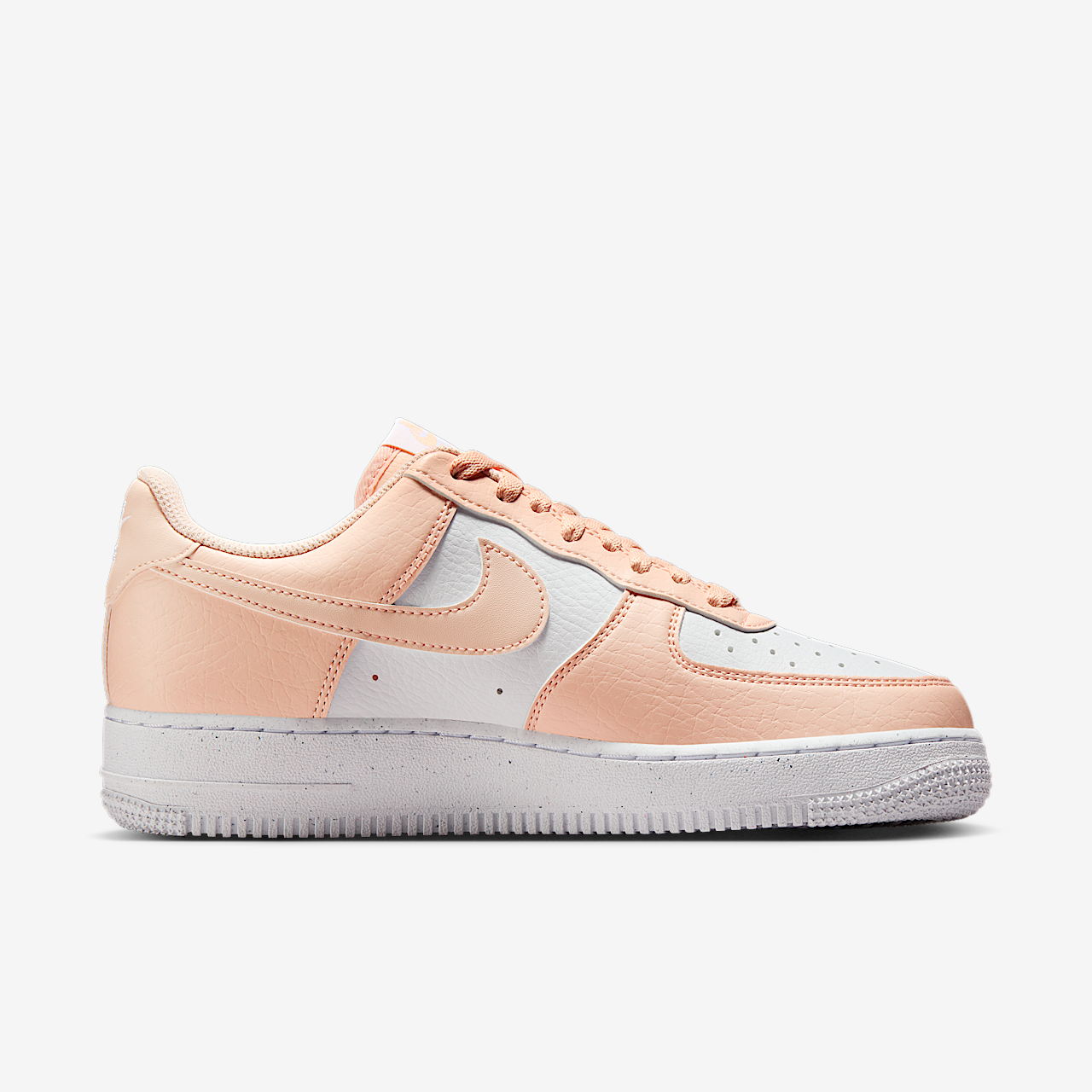Nike Air Force 1 sneaker Wit/Wit/Washed Coral