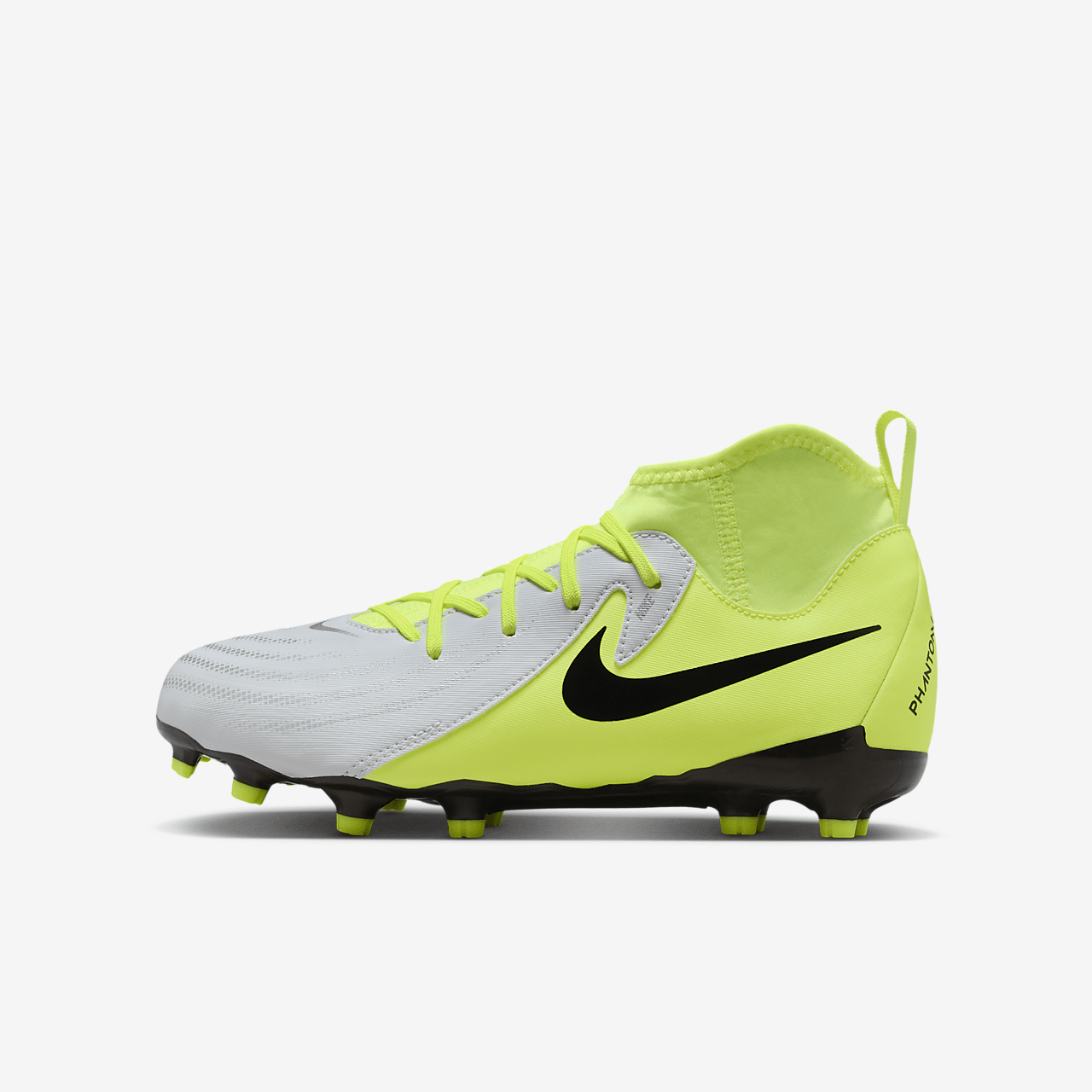 Nike  sneaker Metallic Silver/Volt/Zwart