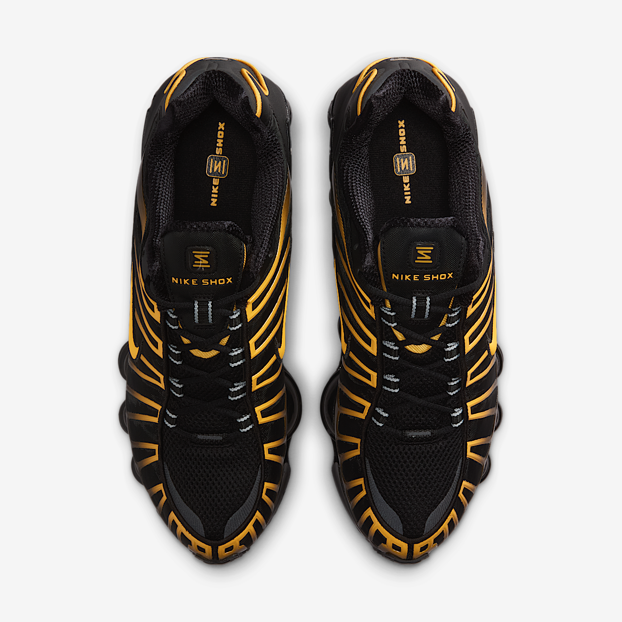 Nike Nike Shox sneaker Zwart/University Gold