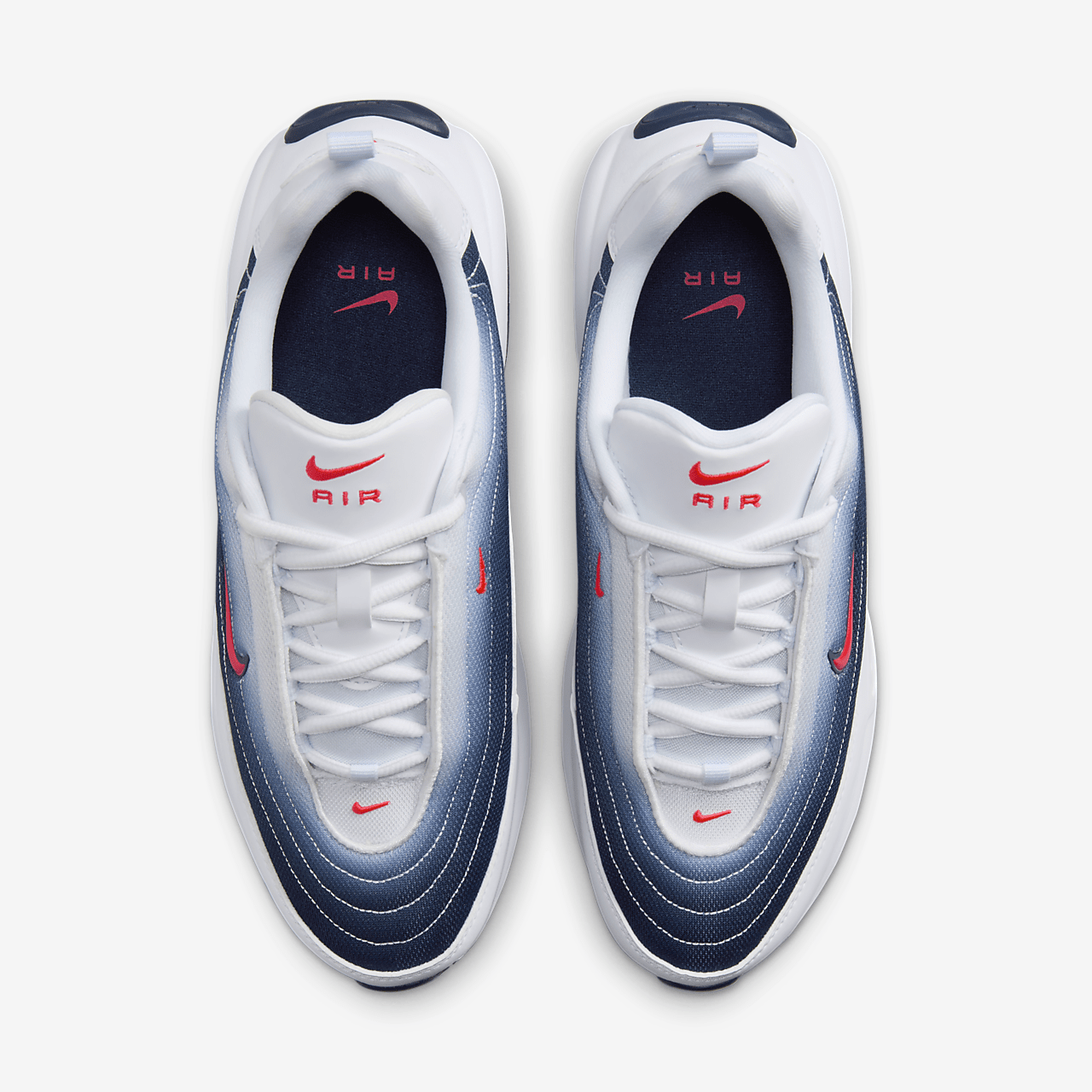 Nike Nike Air Max Portal sneaker Wit/Midnight Navy/Bright Crimson