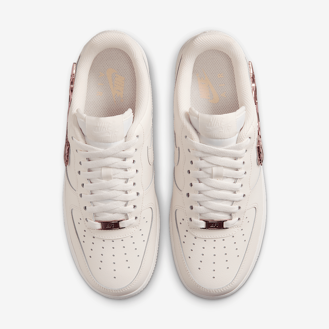 Nike Air Force 1 sneaker Sail/Sail/Sail/Rose Gold