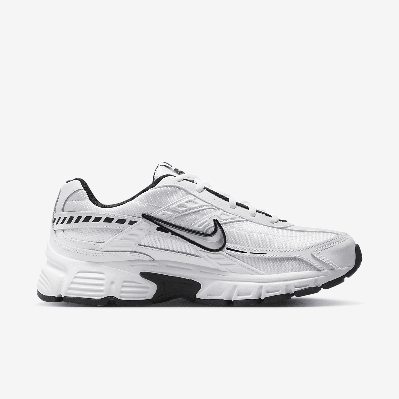 Nike  sneaker Wit/Wit/Zwart/Metallic Silver