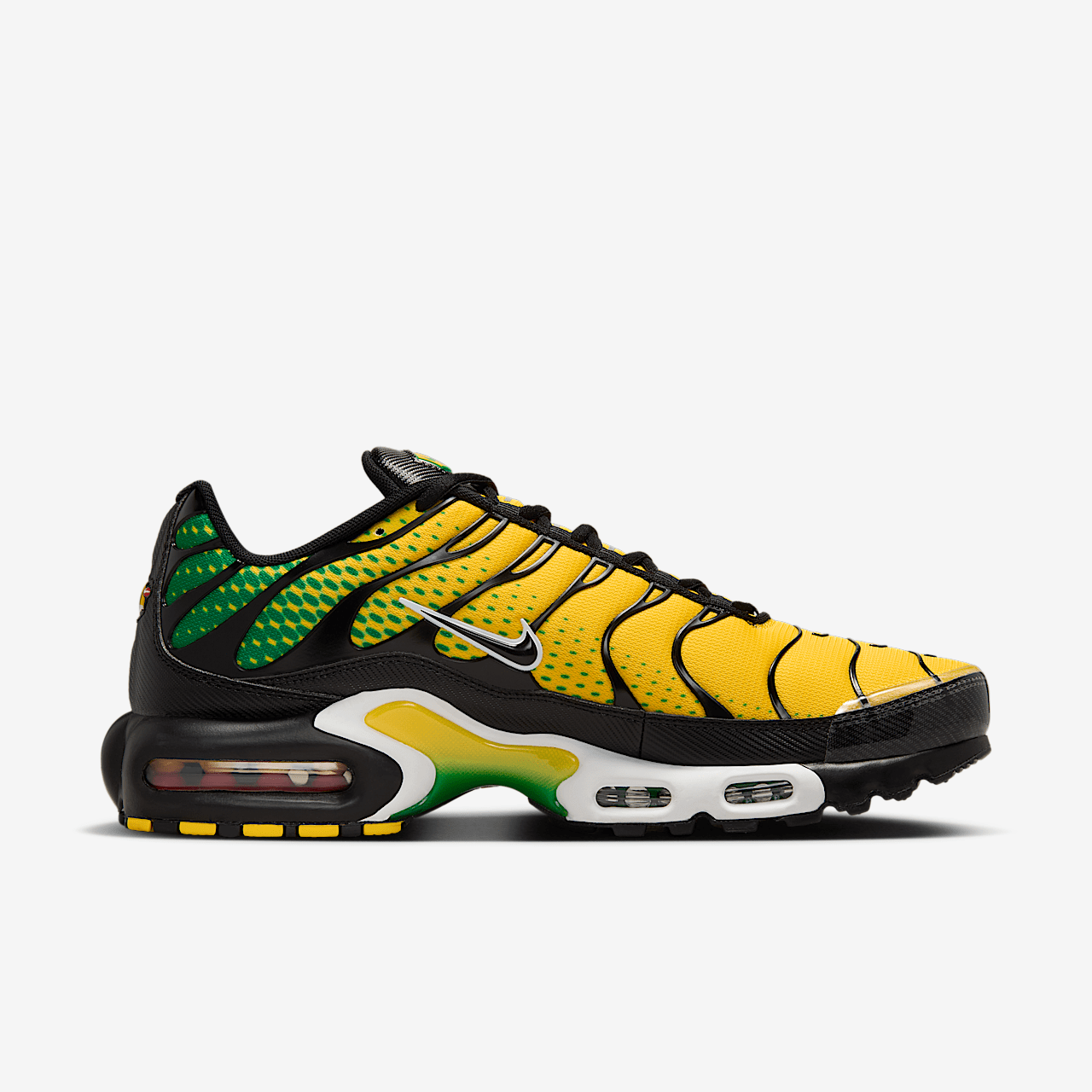Nike Air Max Plus sneaker Varsity Maize/Pine Green/Wit/Zwart