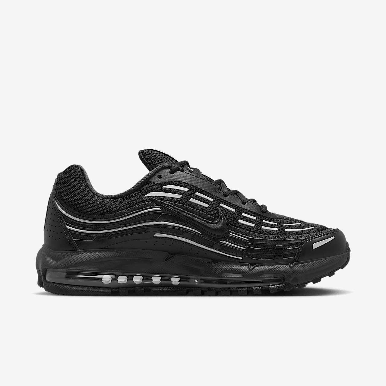 Nike Air Max sneaker Zwart/Zwart/Metallic Silver/Zwart