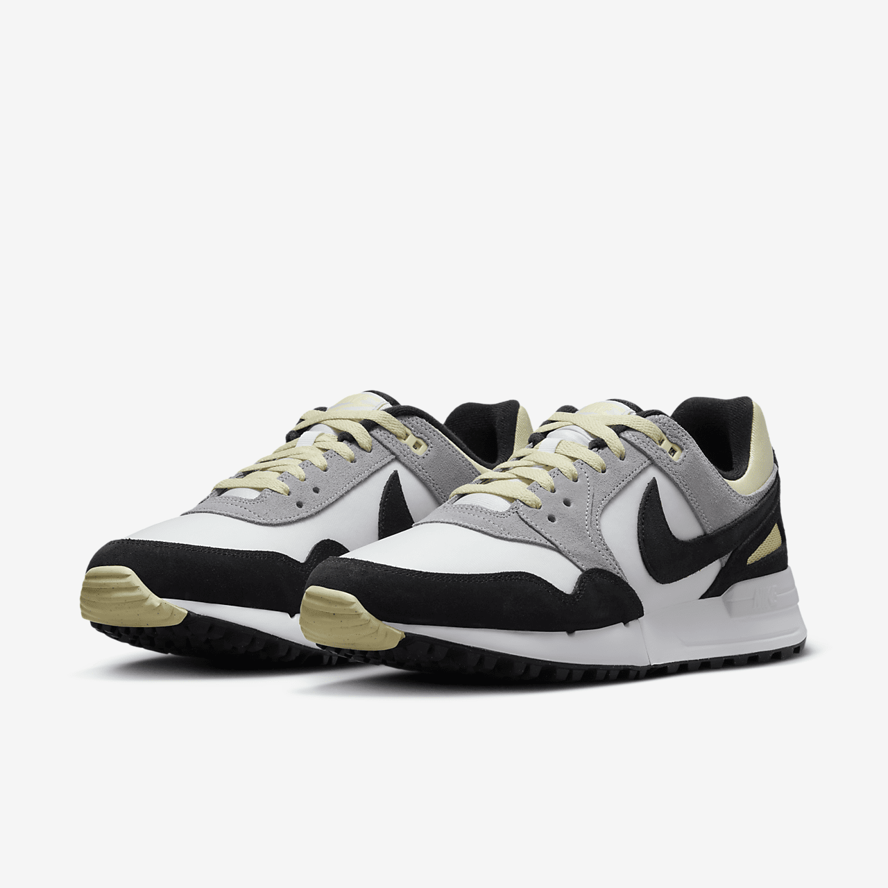 Nike Pegasus sneaker Wolf Grey/Life Lime/Zwart