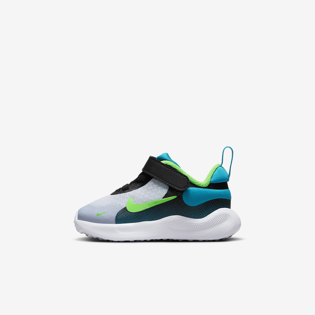 Nike  sneaker Zwart/Football Grey/Aquamarine/Green Strike