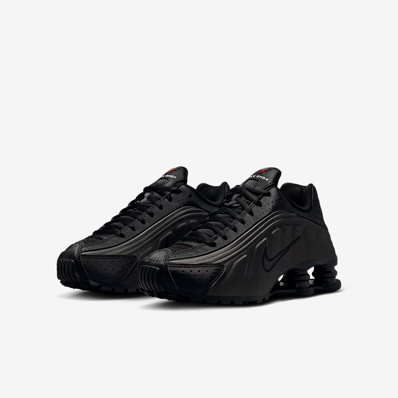 Nike Nike Shox sneaker Zwart/Zwart/Bright Crimson/Zwart