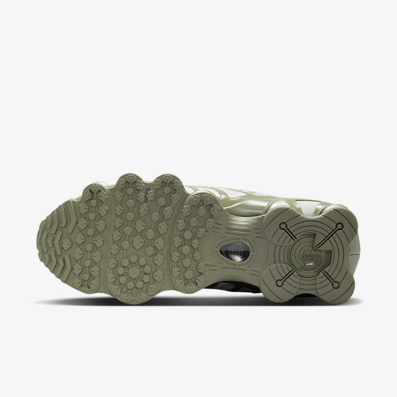 Nike Shox sneaker Light Silver/Light Army/Wit