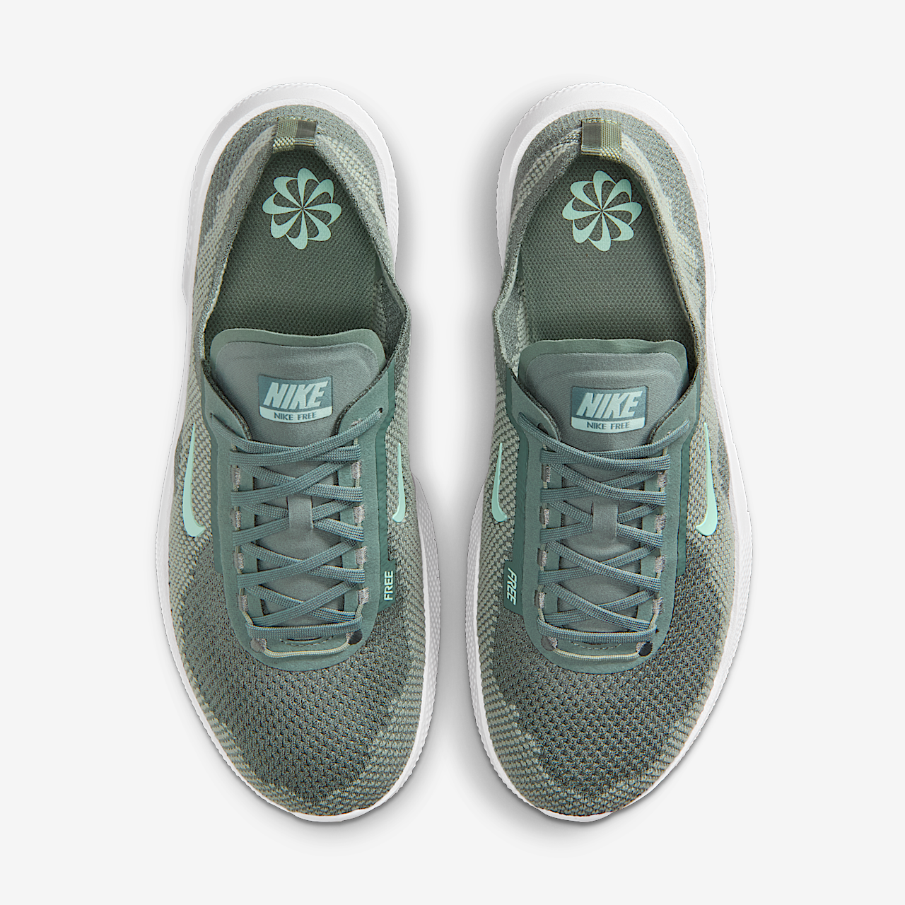 Nike Free sneaker Clay Green/Jade Horizon/Mint Foam