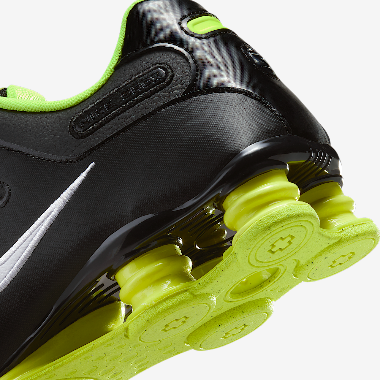 Nike Nike Shox sneaker Zwart/Volt/Wit
