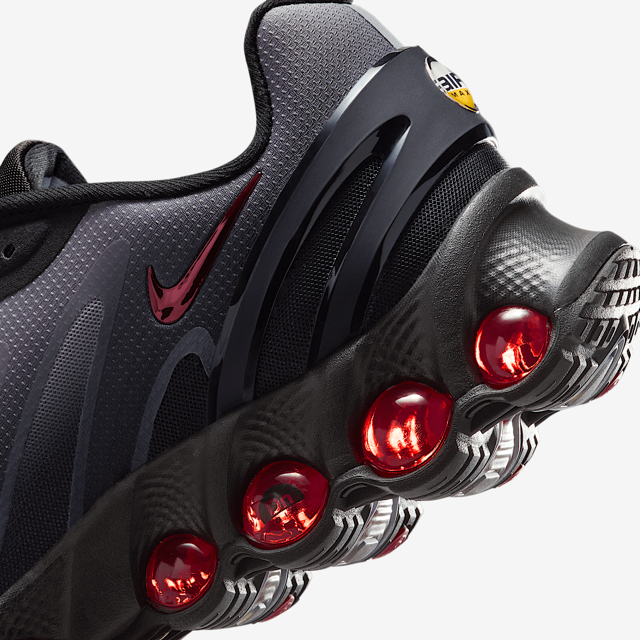 Nike Air Max DN sneaker Zwart/Anthracite/Pure Platinum/Gym Red