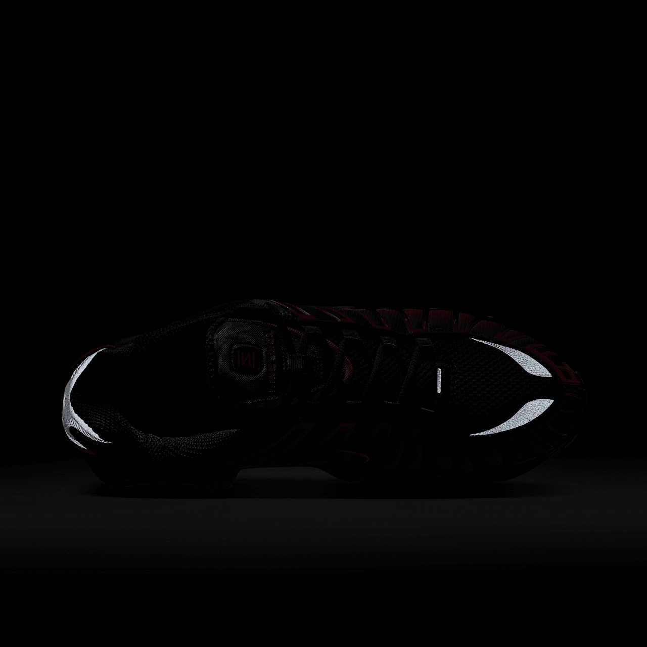 Nike Nike Shox sneaker Zwart/University Red/Zwart