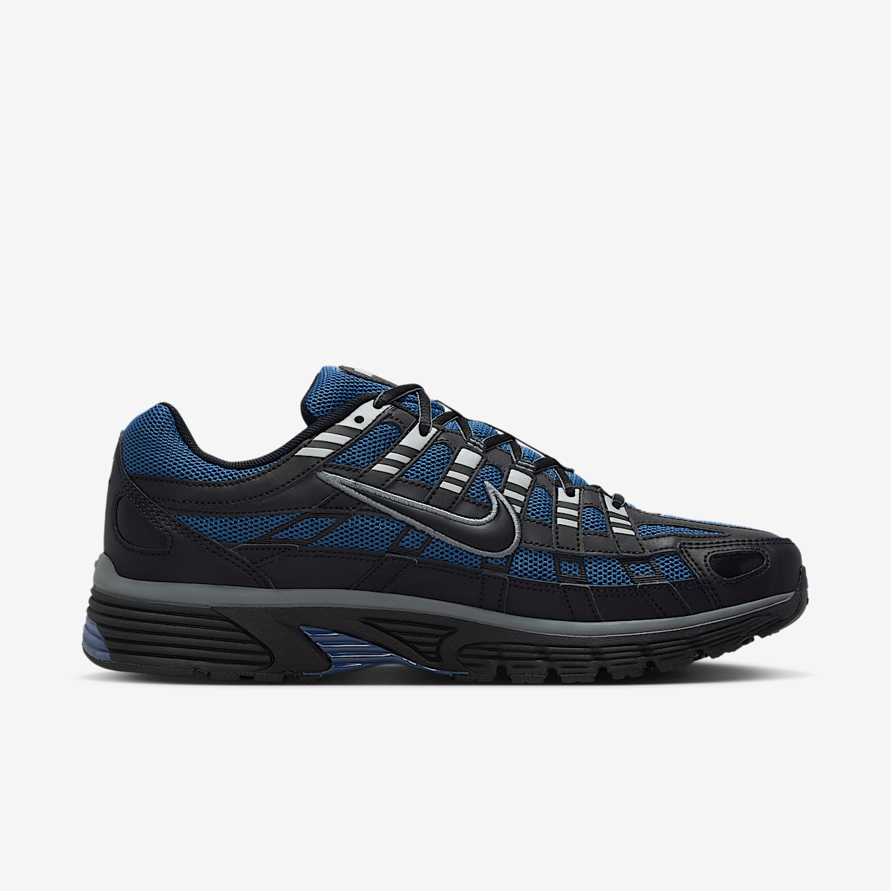 Nike P-6000 sneaker Diffused Blue/Cool Grey/Metallic Silver/Zwart