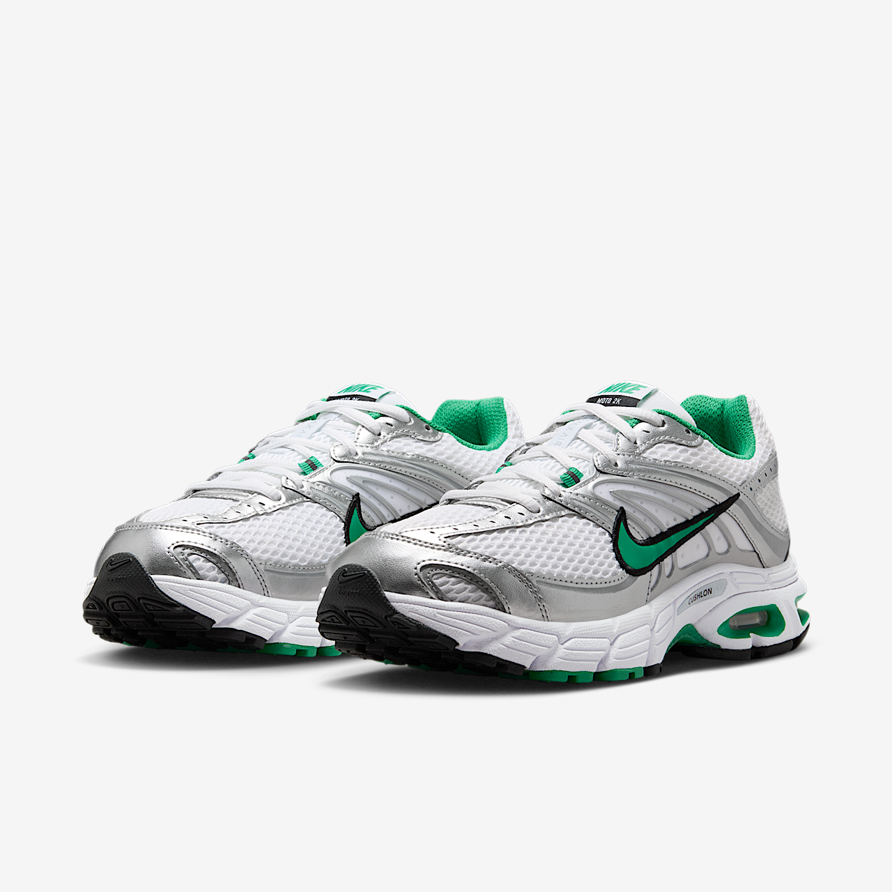 Nike Air Max sneaker Wit/Metallic Silver/Zwart/Stadium Green