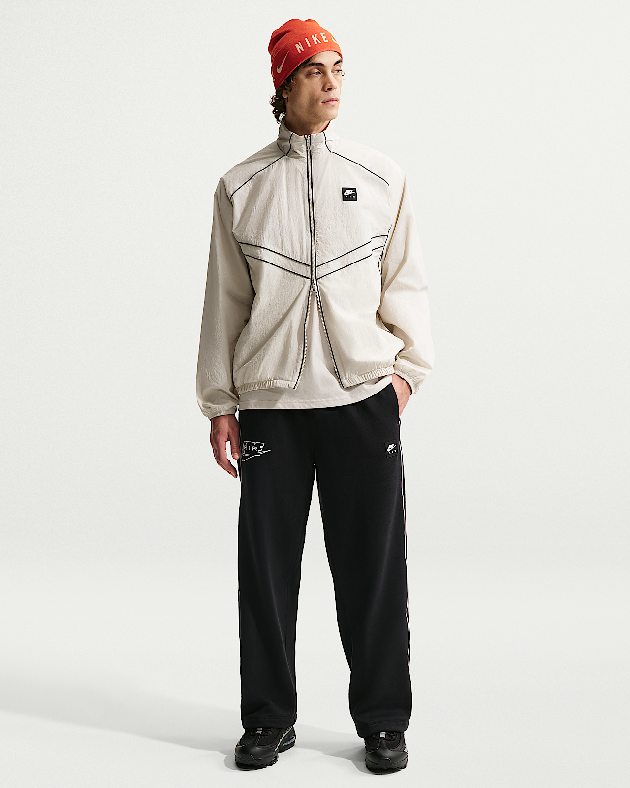 Мужские  Nike Air Open-Hem Fleece Pants