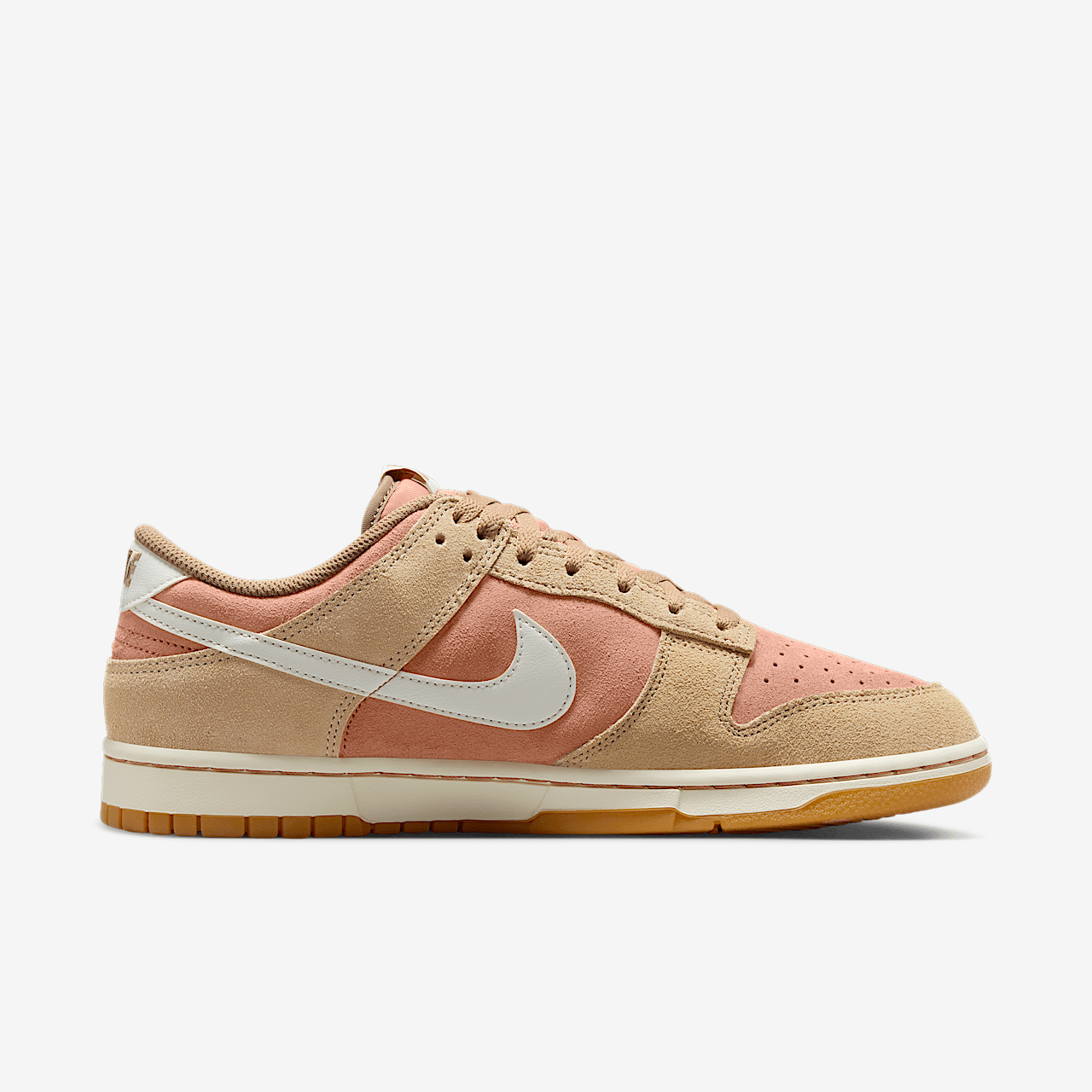 Nike Dunk Low sneaker Hemp/Terra Blush/Gum Light Brown/Pale Ivory