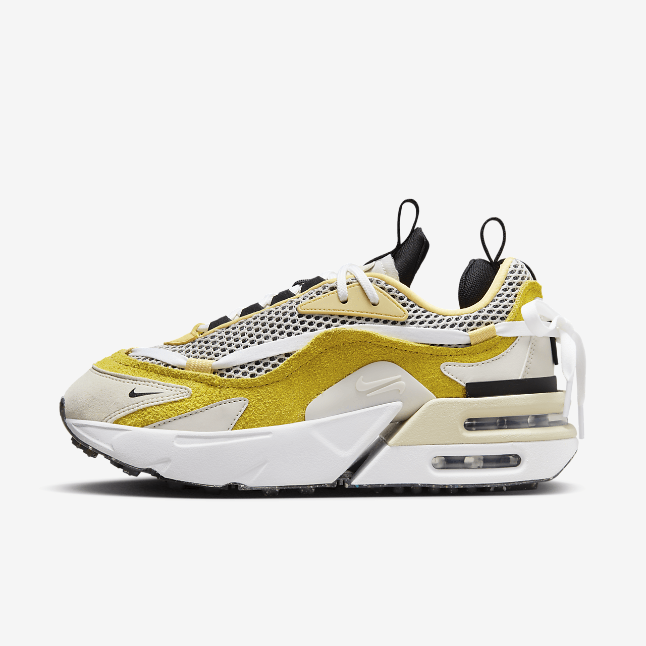 Nike Air Max sneaker Light Bone/Saturn Gold/Fossil/Zwart