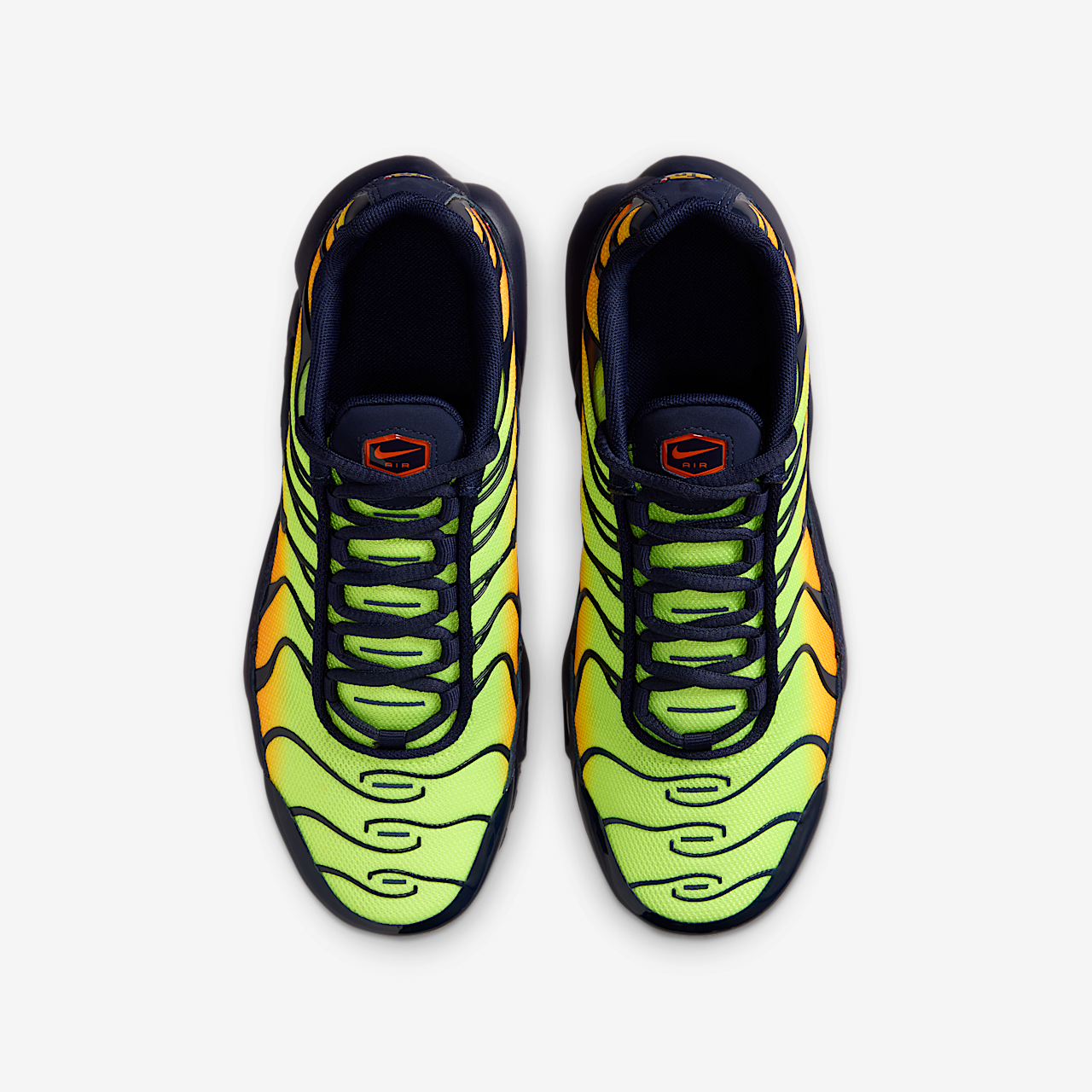 Nike Air Max Plus sneaker Lemon Venom/Hyper Crimson/Laser Orange/Blackened Blue