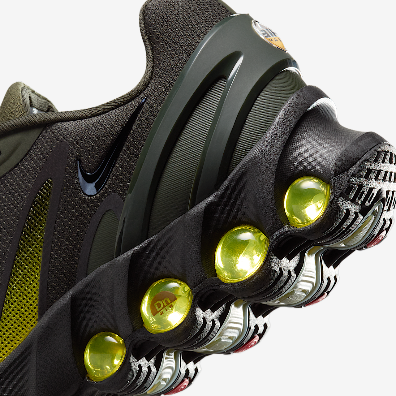 Nike Air Max DN sneaker Sequoia/Bright Citron/Zwart