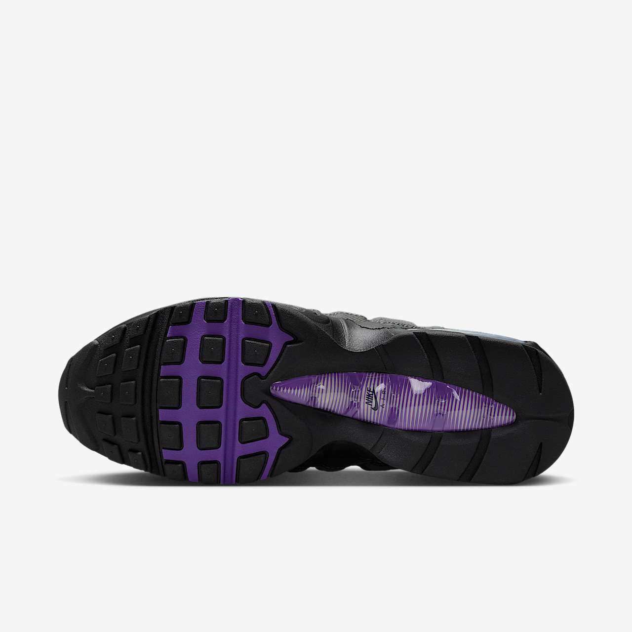 Nike Air Max sneaker Iron Grey/Wild Grape/Wit/Zwart