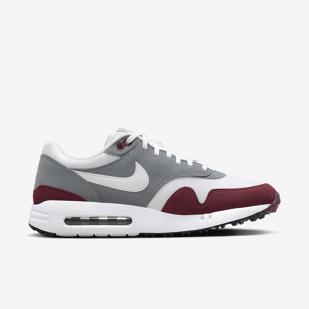 Nike Air Max 1 sneaker Team Red/Cool Grey/Zwart/Wit