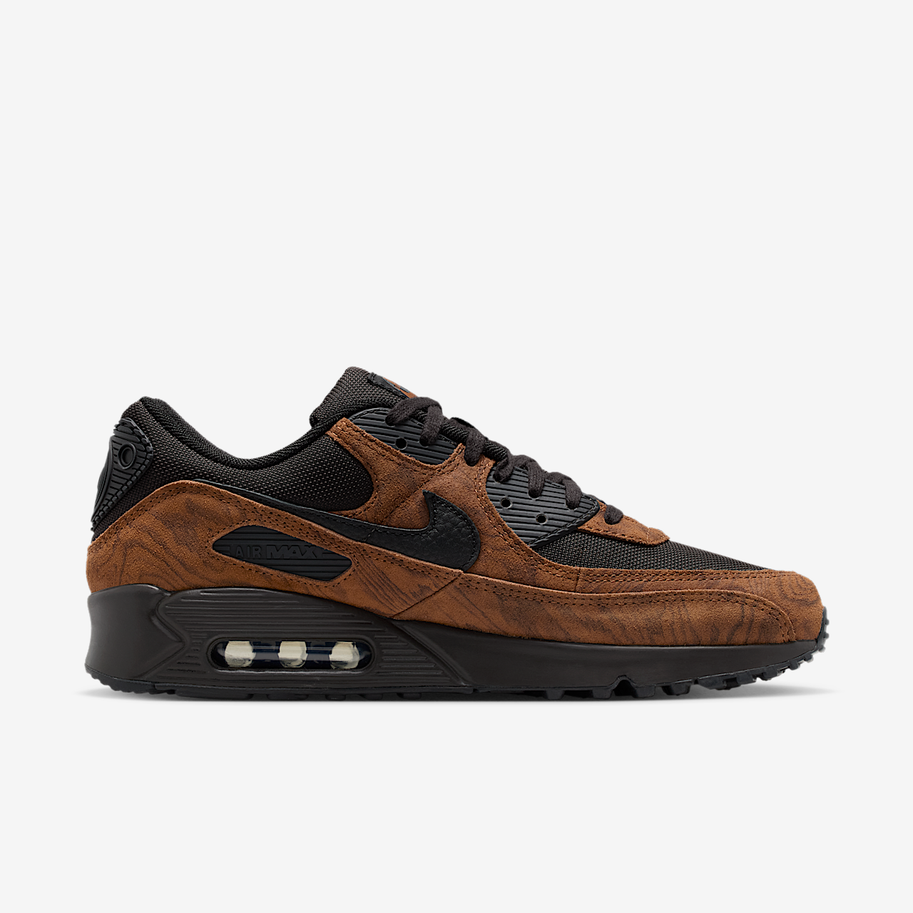 Nike Air Max sneaker Light British Tan/Velvet Brown/Zwart