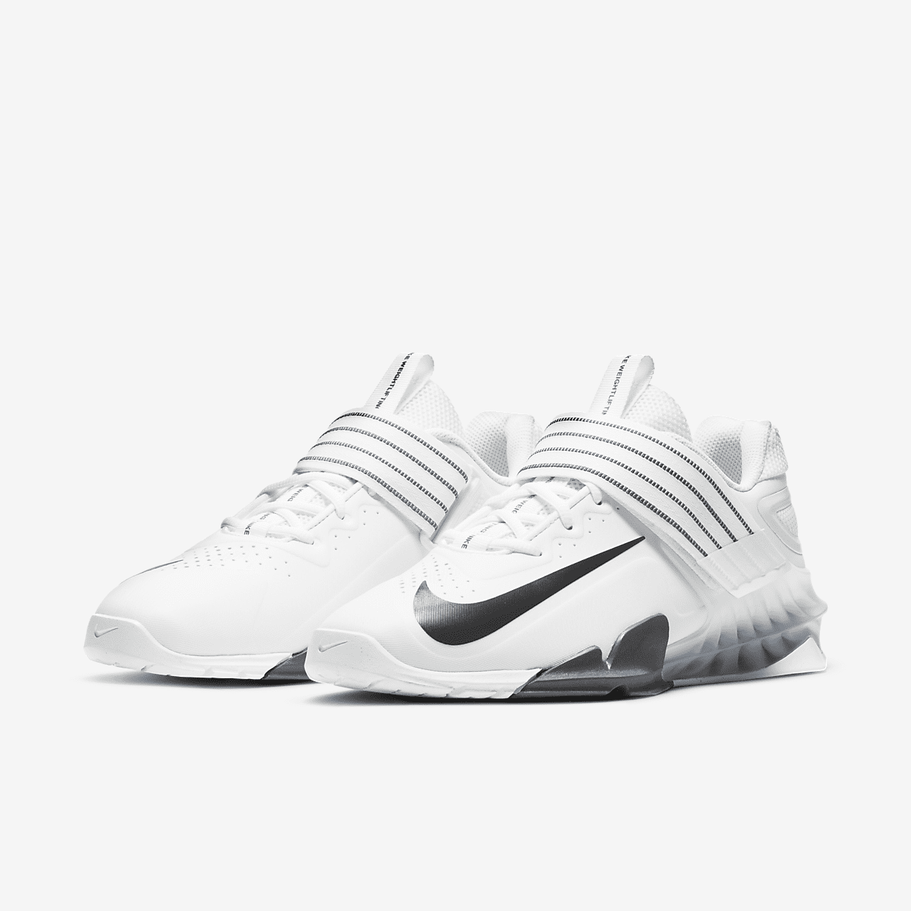 Nike  sneaker Wit/Iron Grey/Laser Orange/Zwart