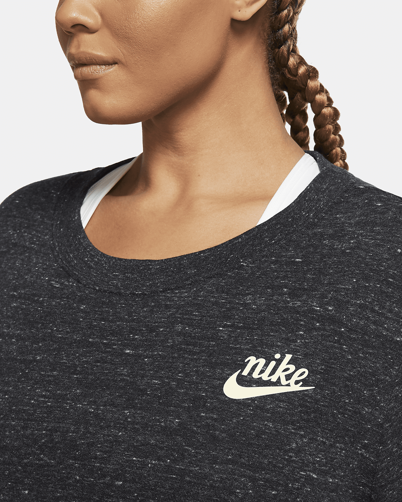 Nike sportswear gym vintage crew hot sale