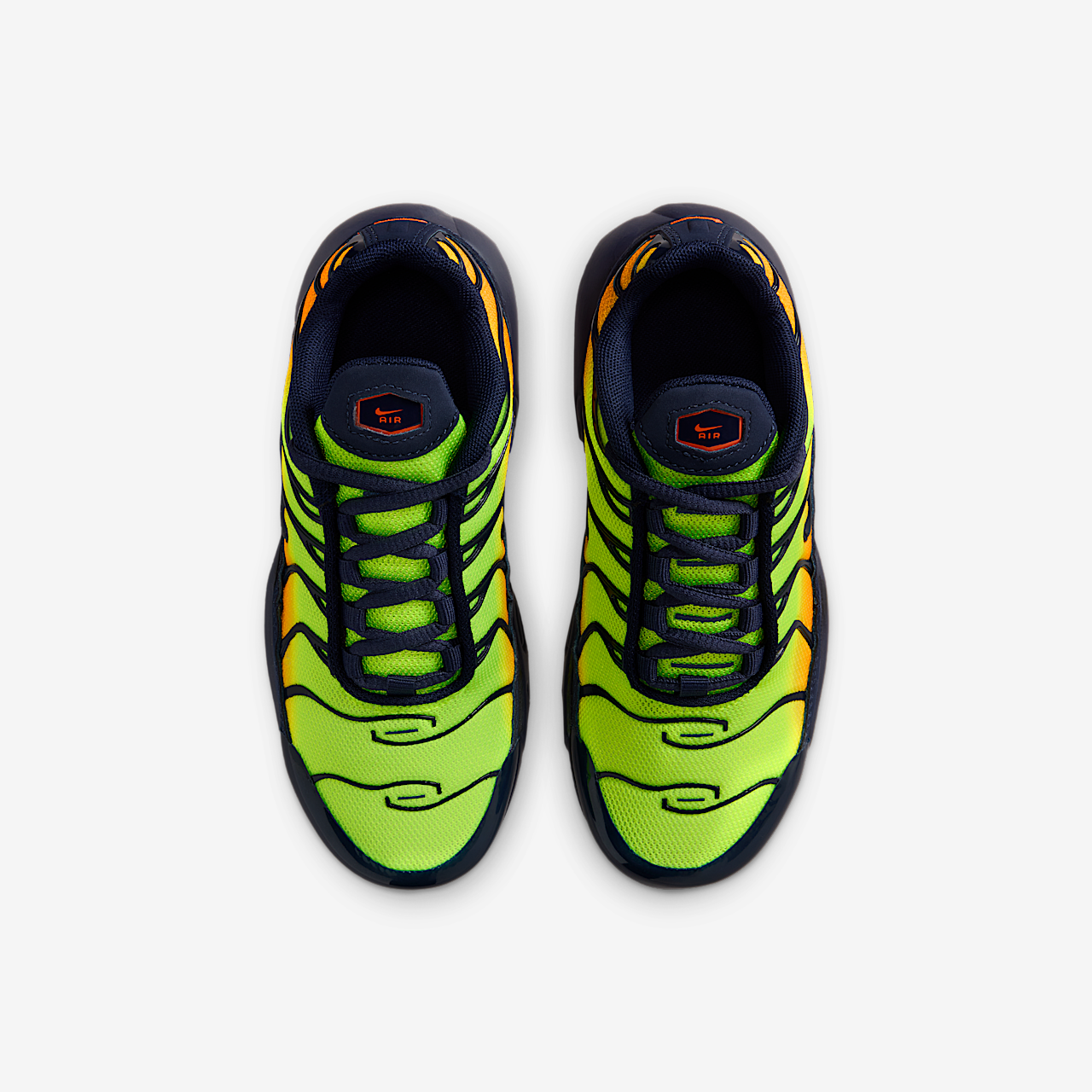 Nike Air Max Plus sneaker Lemon Venom/Hyper Crimson/Laser Orange/Blackened Blue