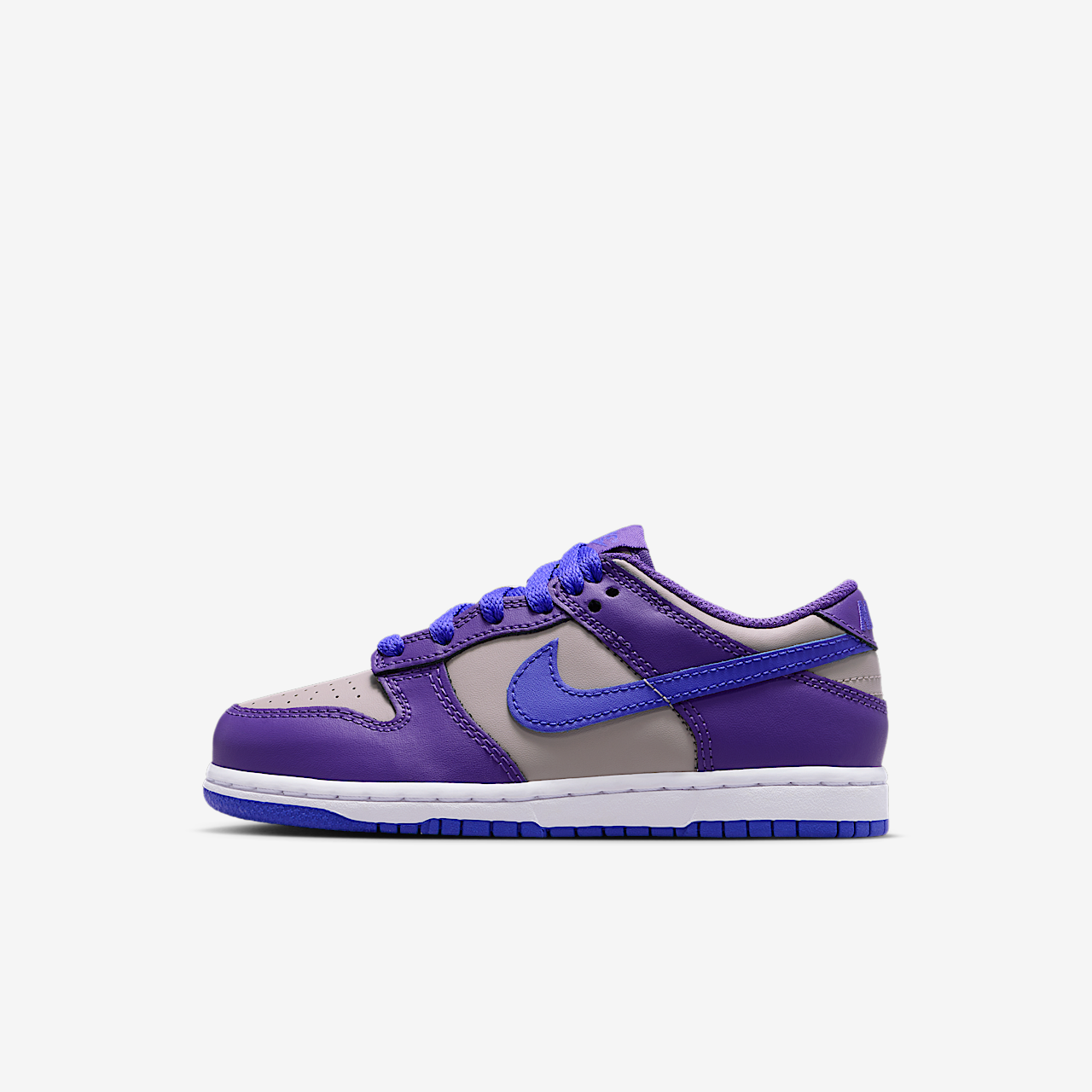 Nike Dunk Low sneaker College Grey/Wild Grape/Wit/Persian Violet