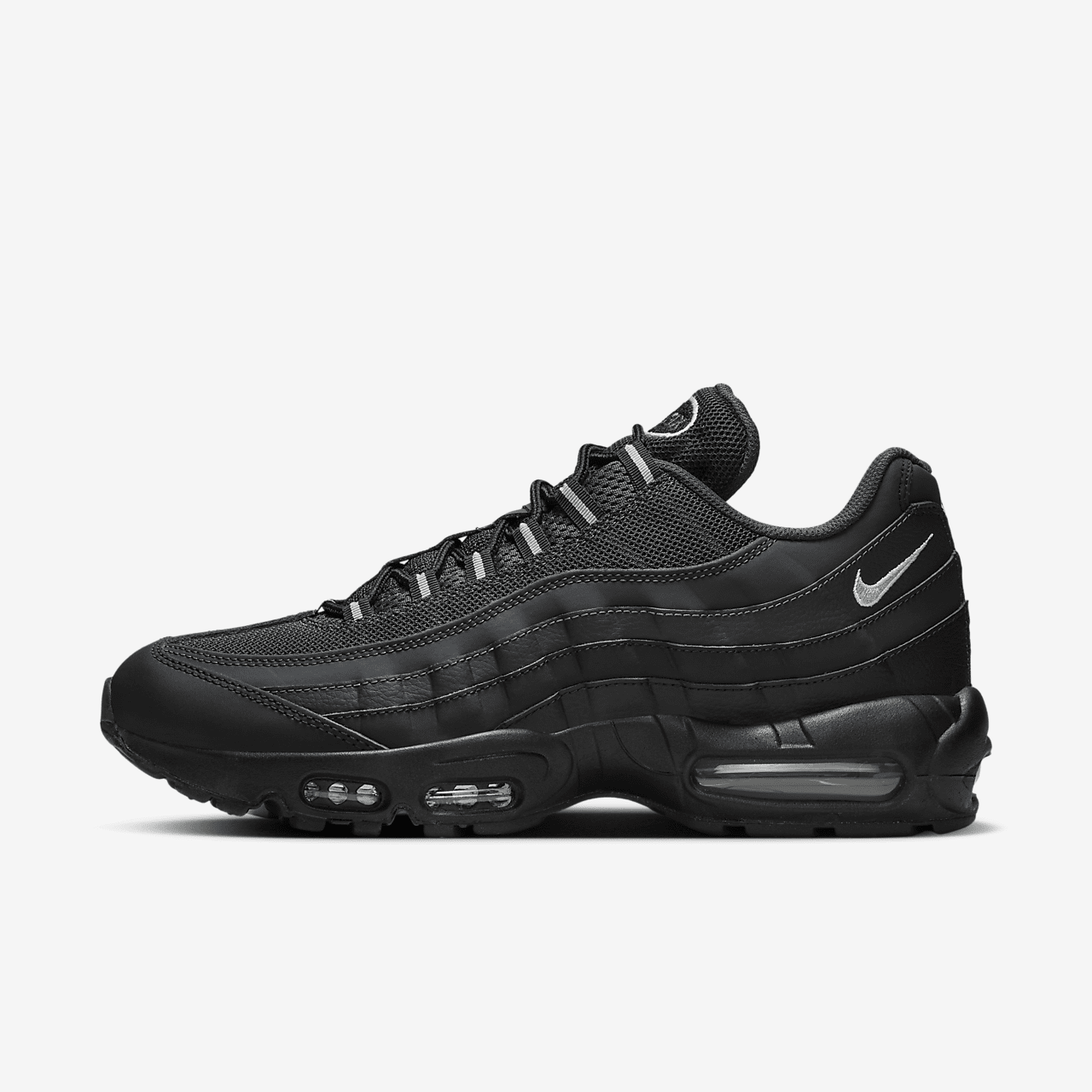 Nike Air Max 95 sneaker Zwart/Anthracite/Wit/Stadium Grey