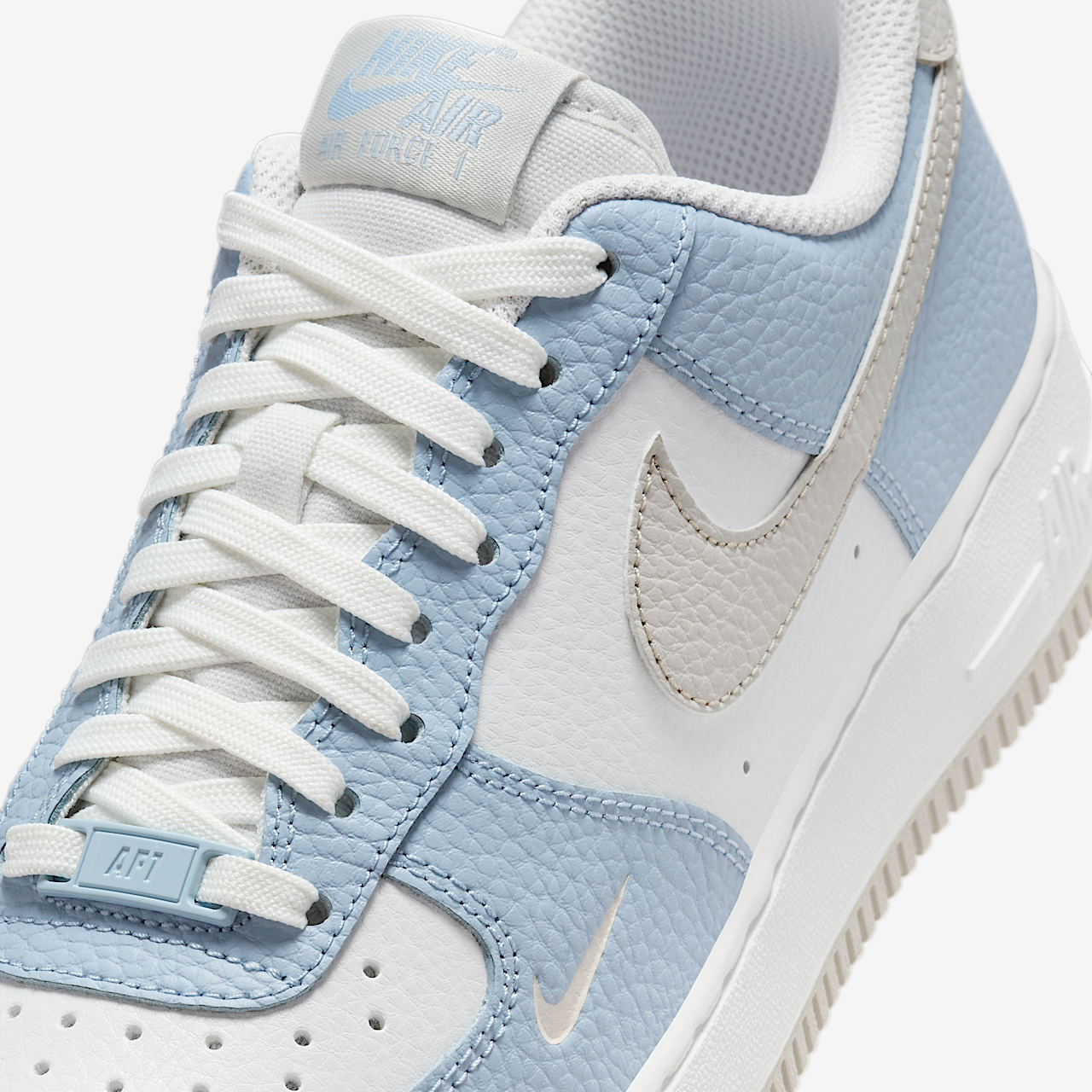 Nike Air Force 1 sneaker Light Armory Blue/Summit White/Light Bone