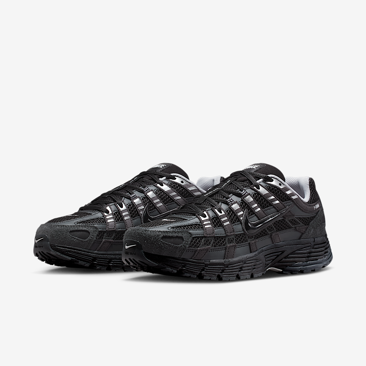 Nike P-6000 sneaker Anthracite/Chrome/Metallic Silver/Zwart