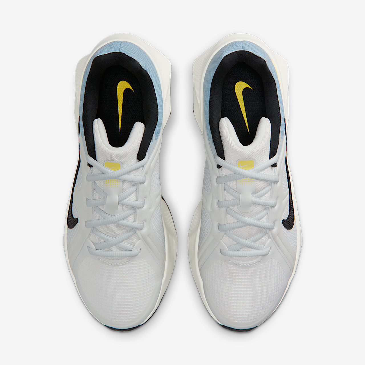Nike  sneaker Summit White/Off White/Light Armory Blue/Zwart
