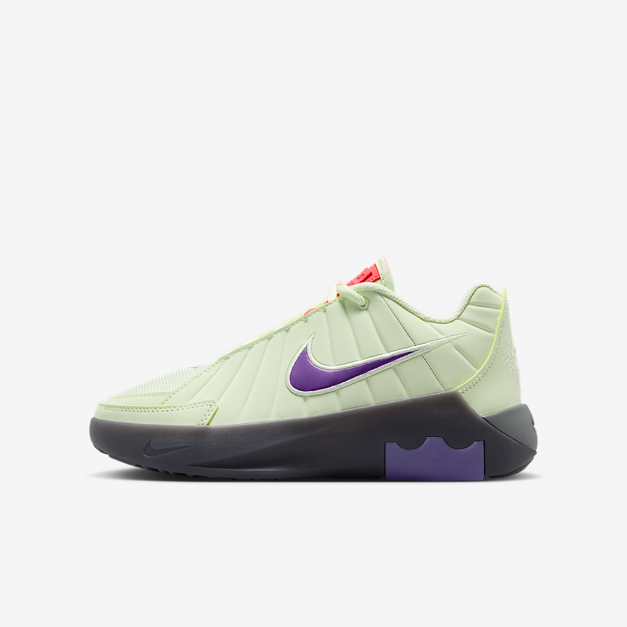 Nike LeBron sneaker Volt Tint/Zwart/Smoke Grey/Meerkleurig