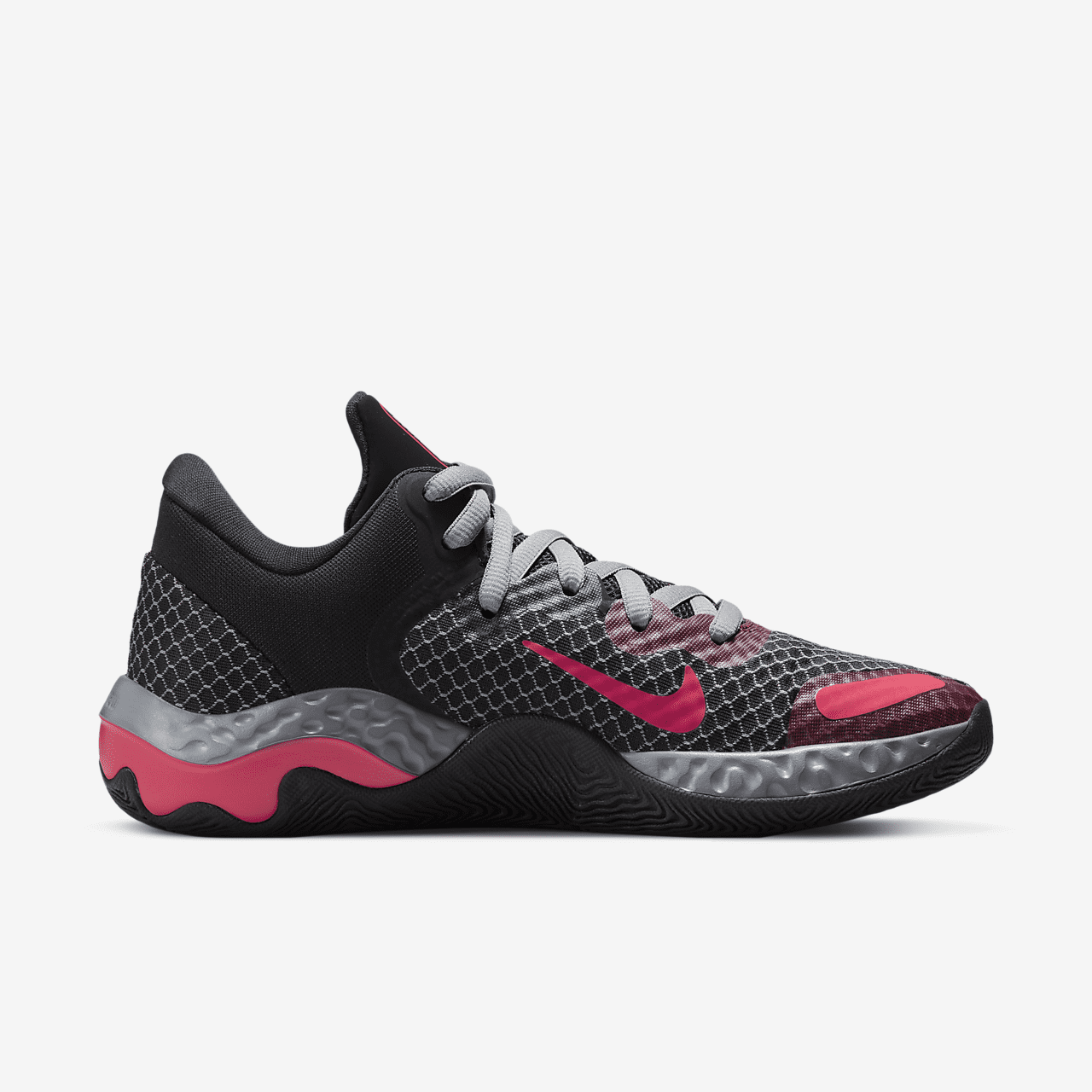 Nike  sneaker Zwart/Pink Prime/Cool Grey/Siren Red
