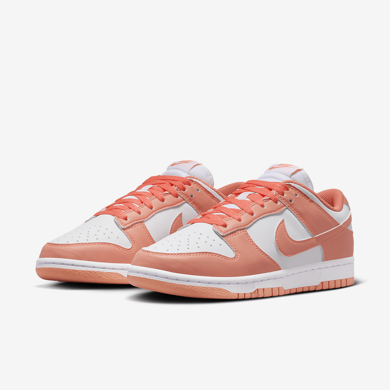 Nike Dunk Low sneaker Wit/Light Wild Mango