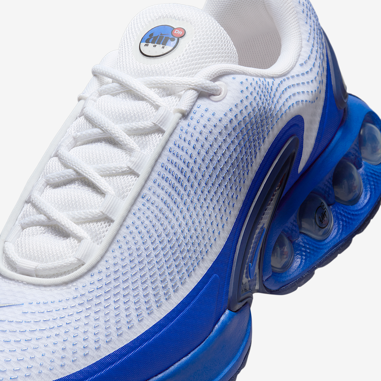 Nike Air Max DN sneaker Wit/Blue Void/Racer Blue