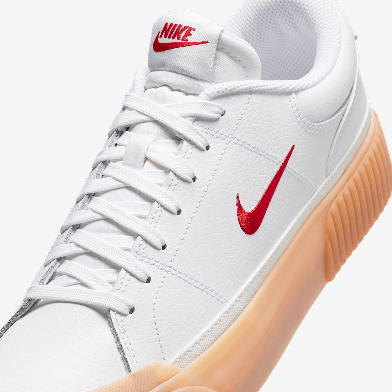 Nike  sneaker Wit/Gum Yellow/Sail/University Red