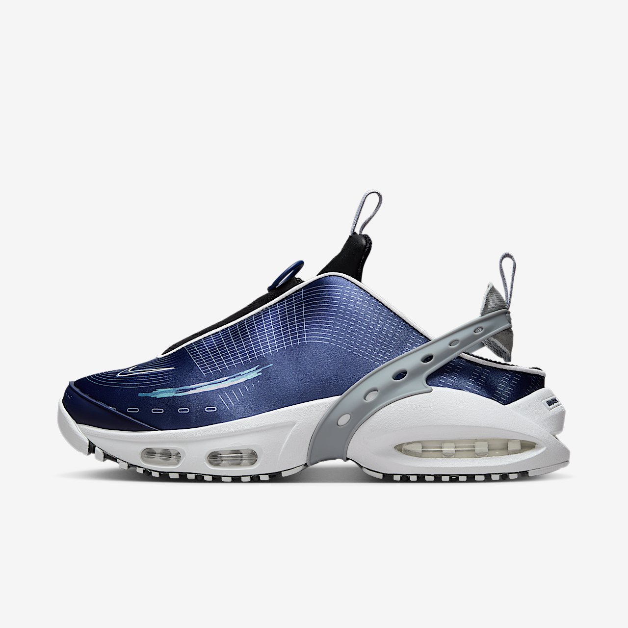 Nike Air Max sneaker Midnight Navy/Wolf Grey/Zwart/Wit