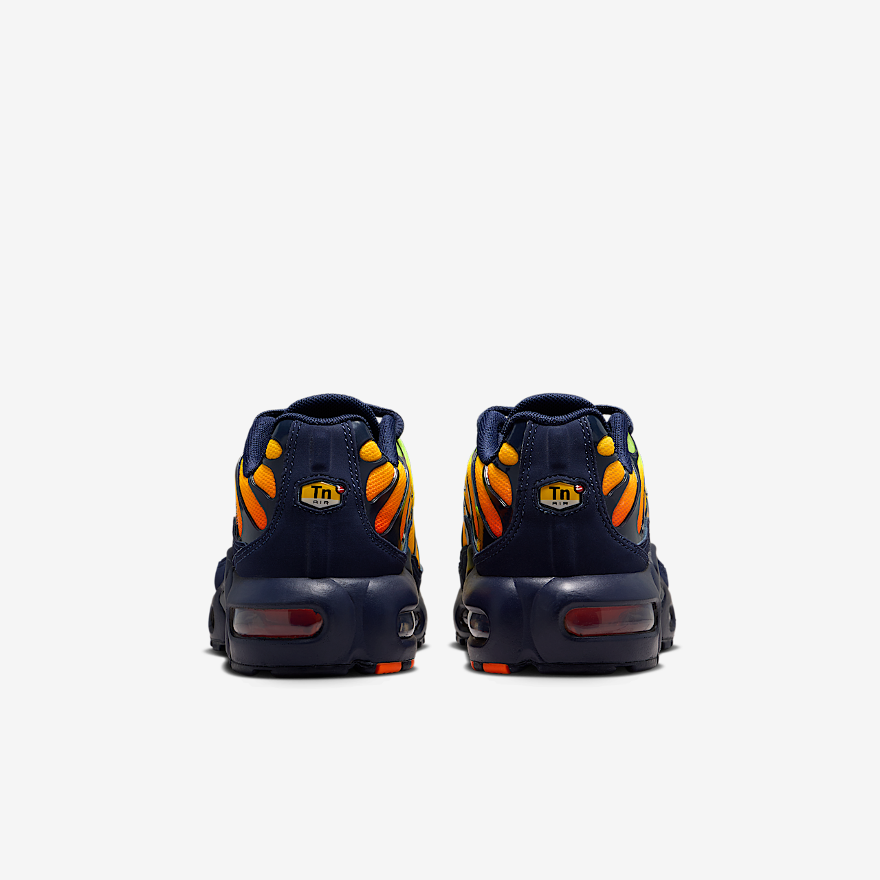 Nike Air Max Plus sneaker Lemon Venom/Hyper Crimson/Laser Orange/Blackened Blue