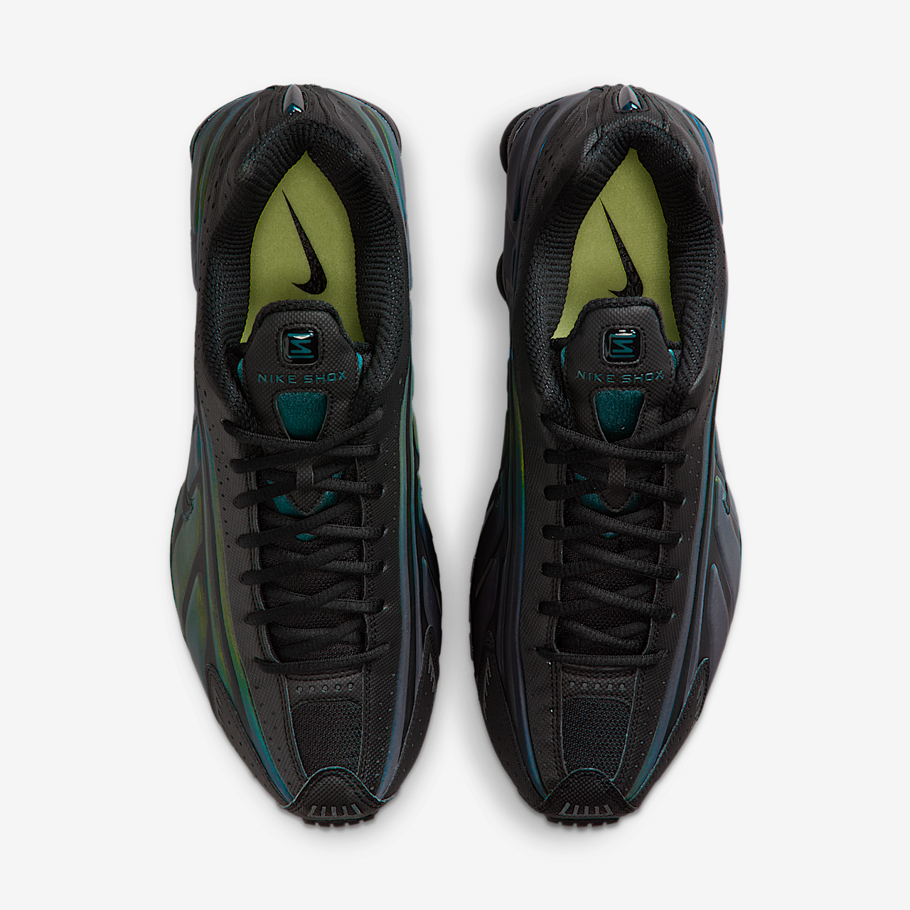 Nike Nike Shox sneaker Zwart/Seaweed/Light Lemon Twist/Zwart